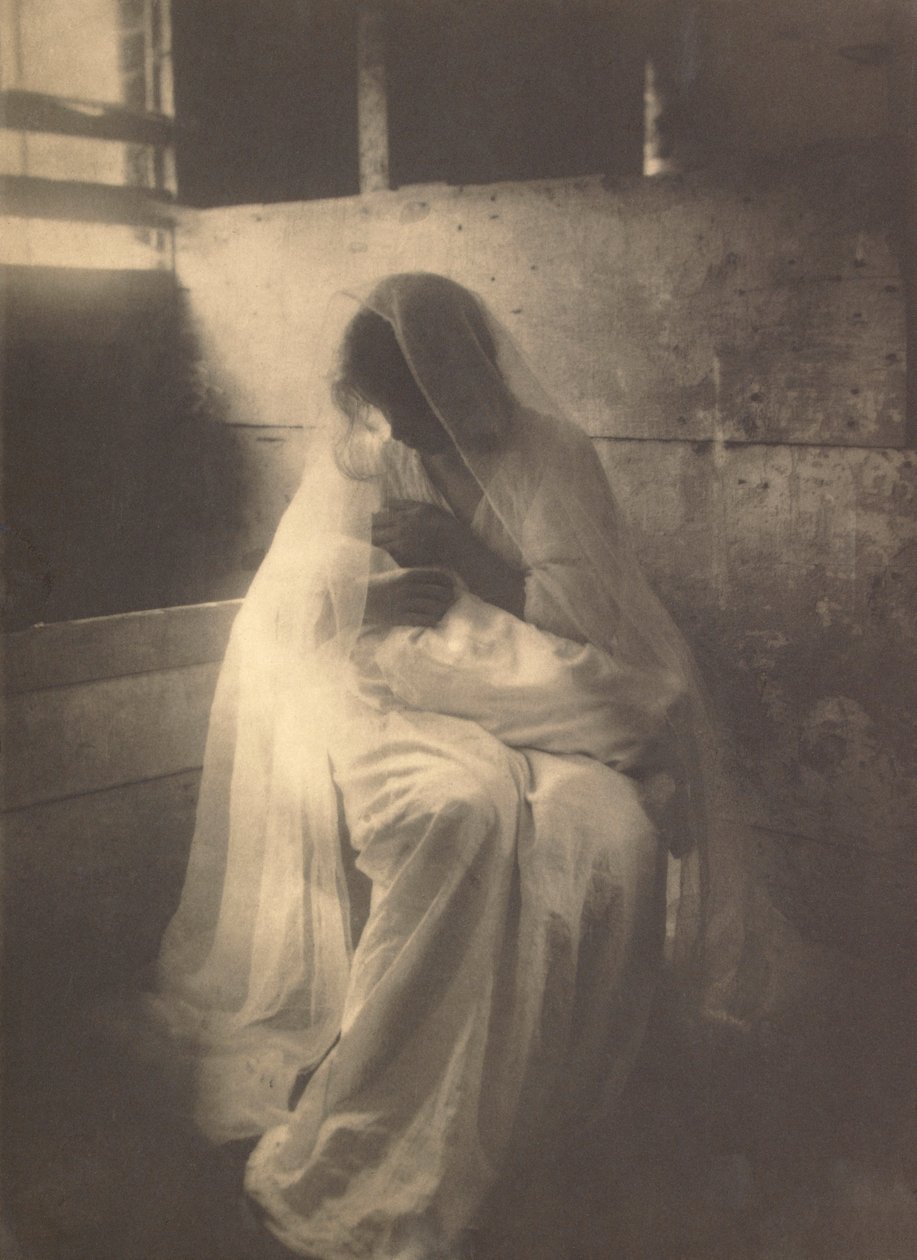 The Manger av Gertrude Kasebier av Gertrude Käsebier