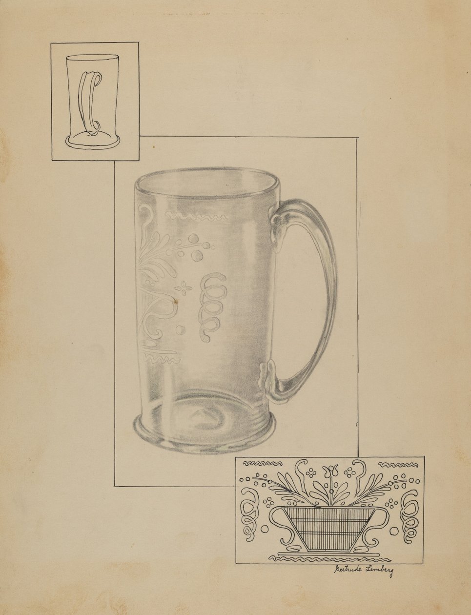 Krus av Gertrude Lemberg