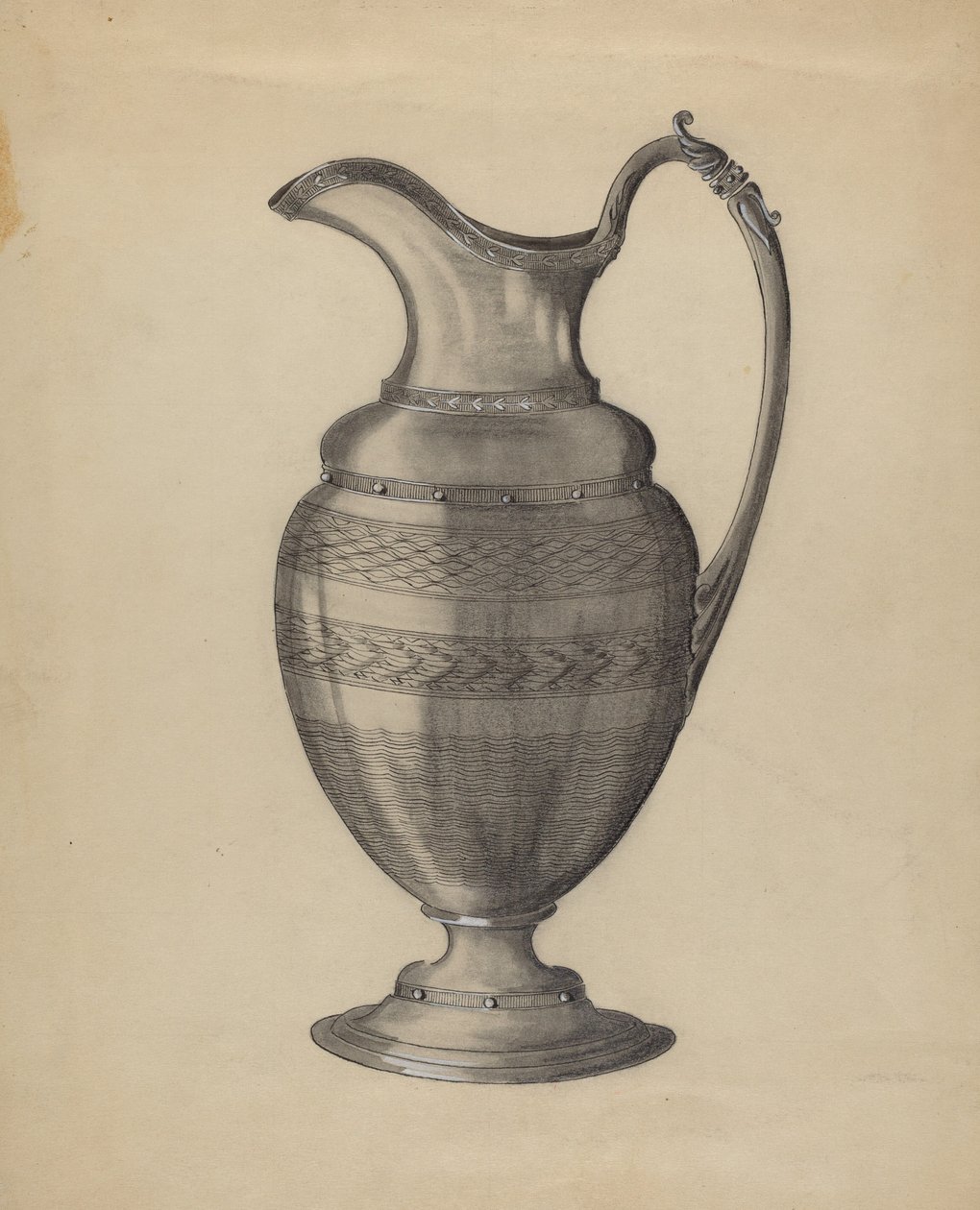 Tinnkanne av Gertrude Schmidt