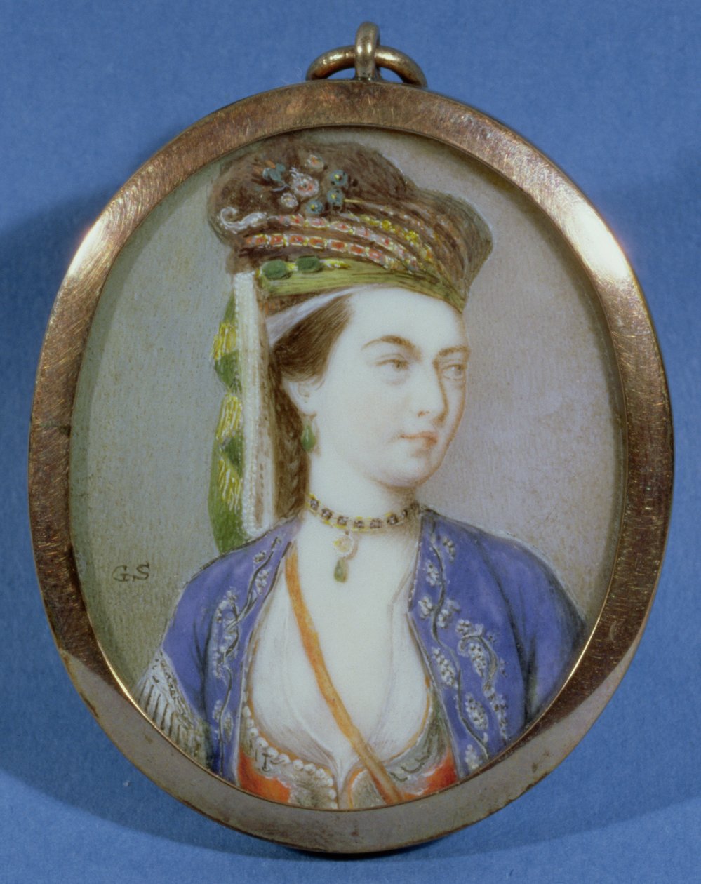 Portrett av Lady Mary Wortley Montagu av Gervase Spencer
