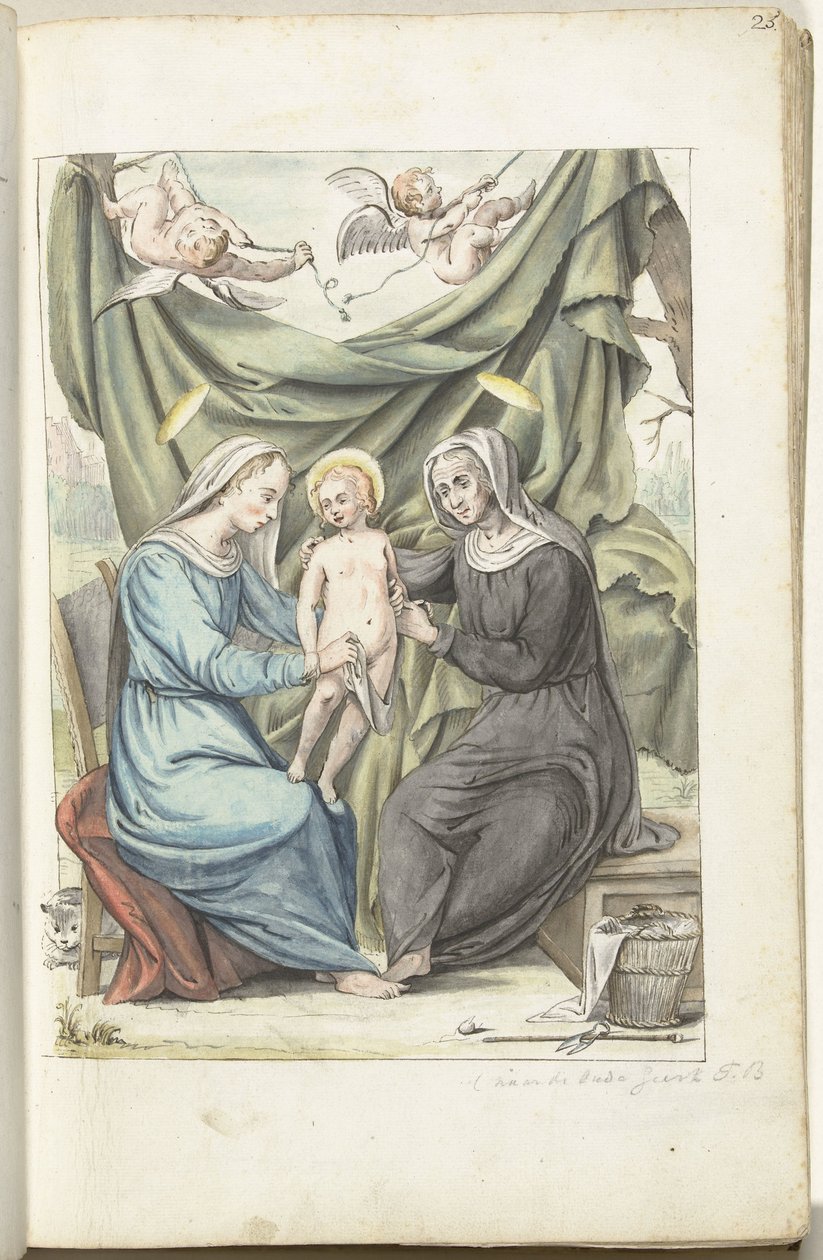 Madonna med barnet og den hellige Anna av Gesina ter Borch