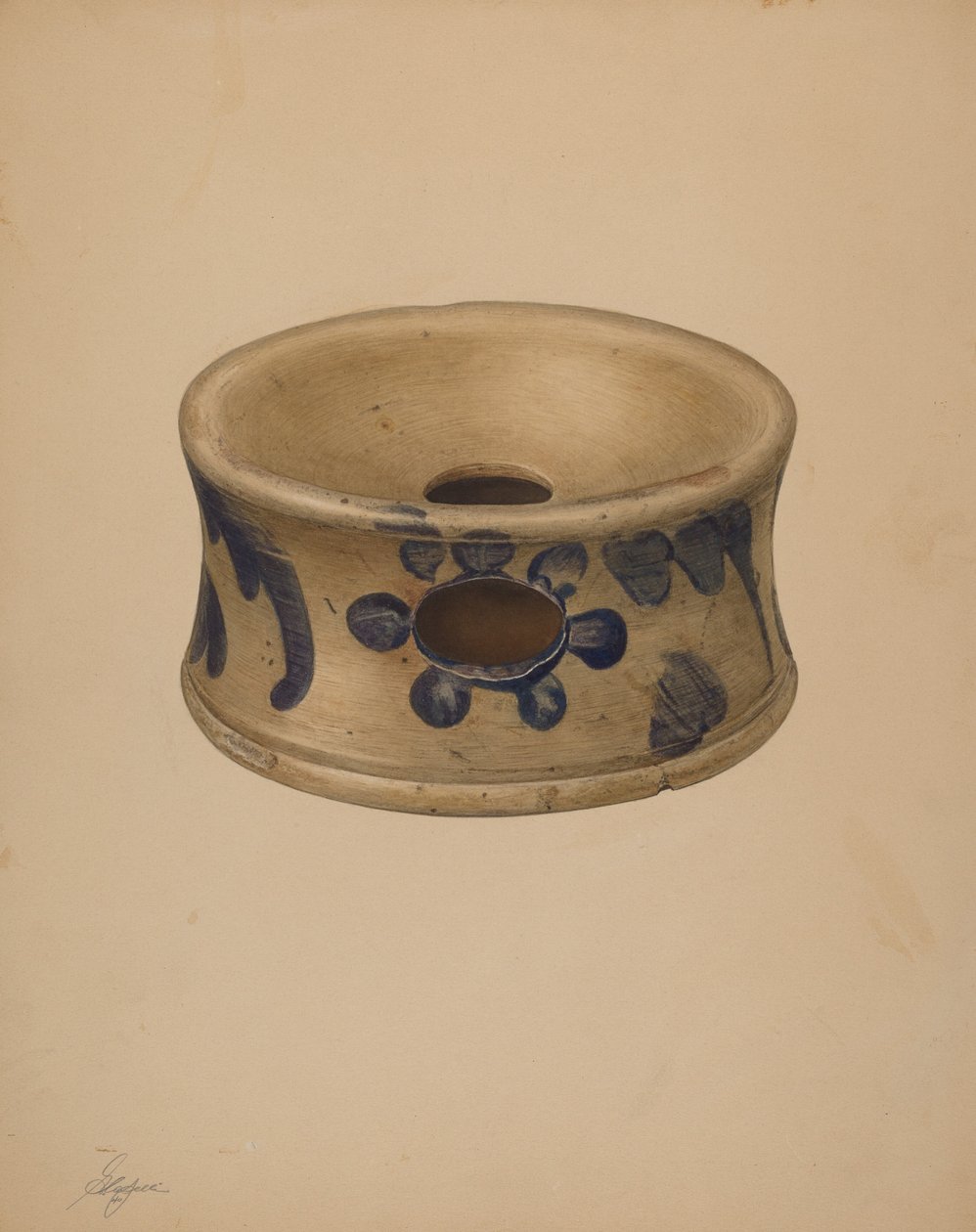 Cuspidor, 1940. av Giacinto Capelli