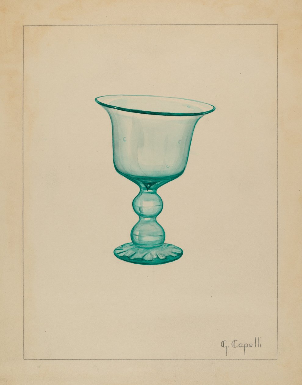 Beger, c. 1936. av Giacinto Capelli