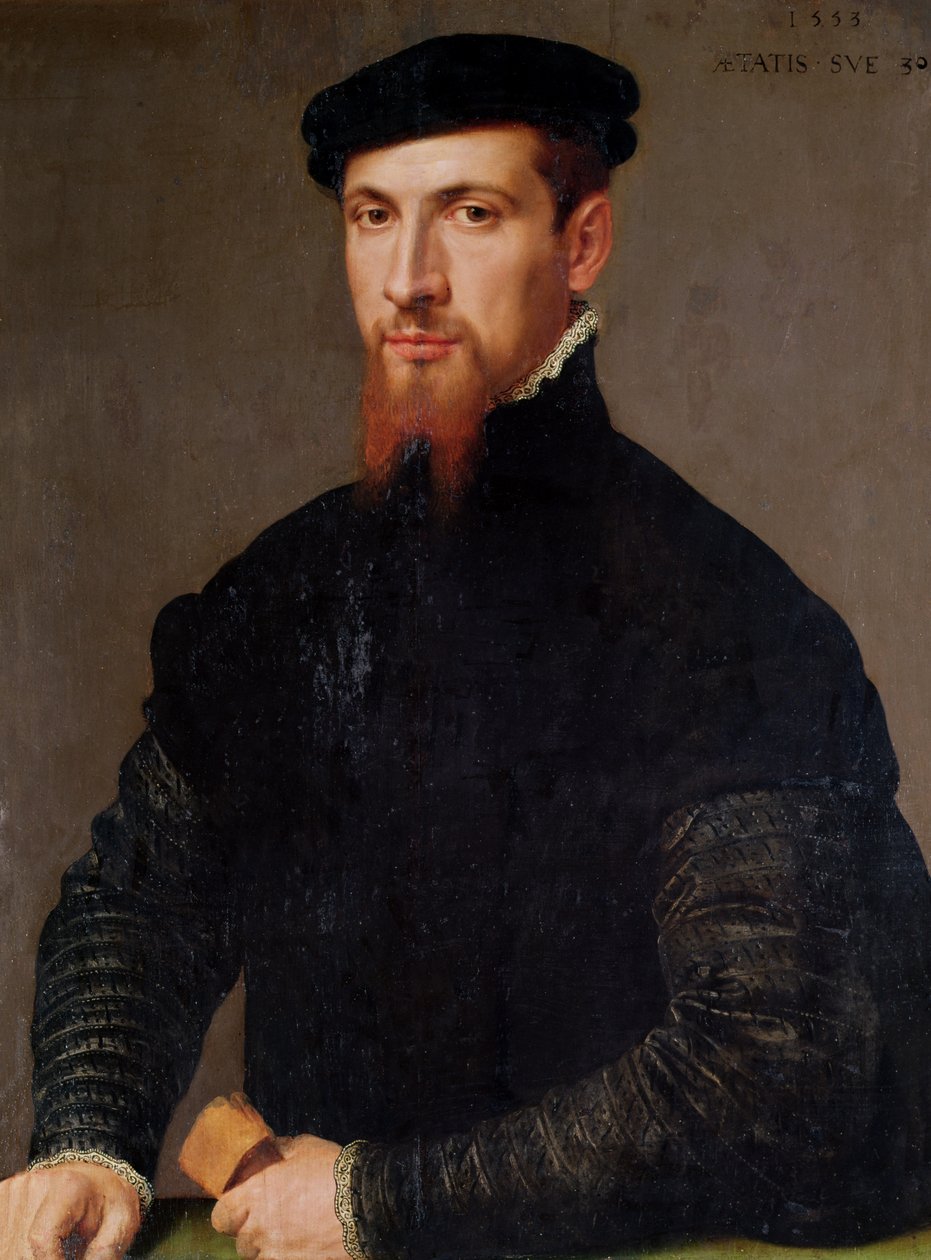 Portrett av Simon Renard (ca. 1513-73) 1553 av Giacomo Antonio Moro