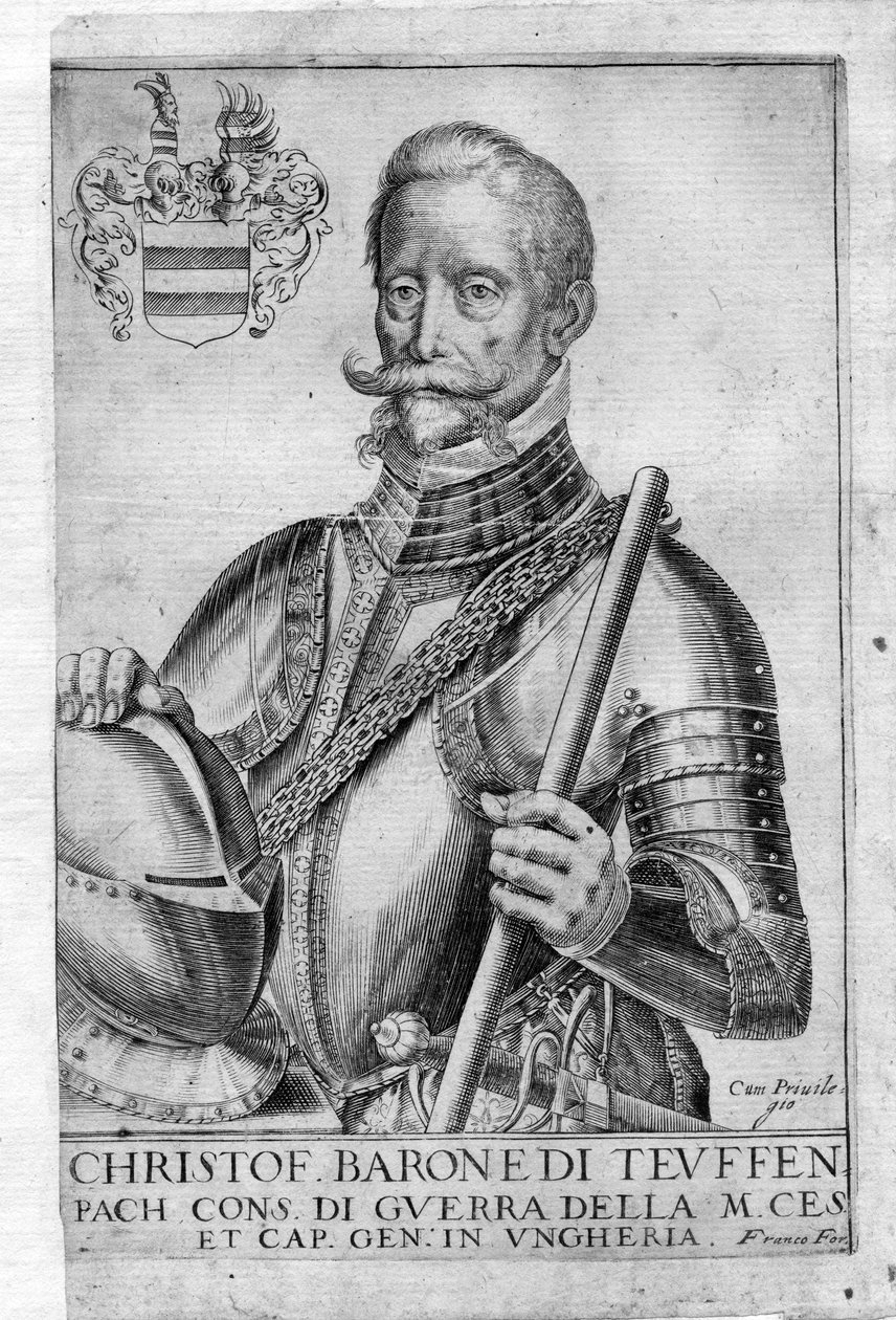 Christoph von Teuffenbach, baron av Giacomo Franco