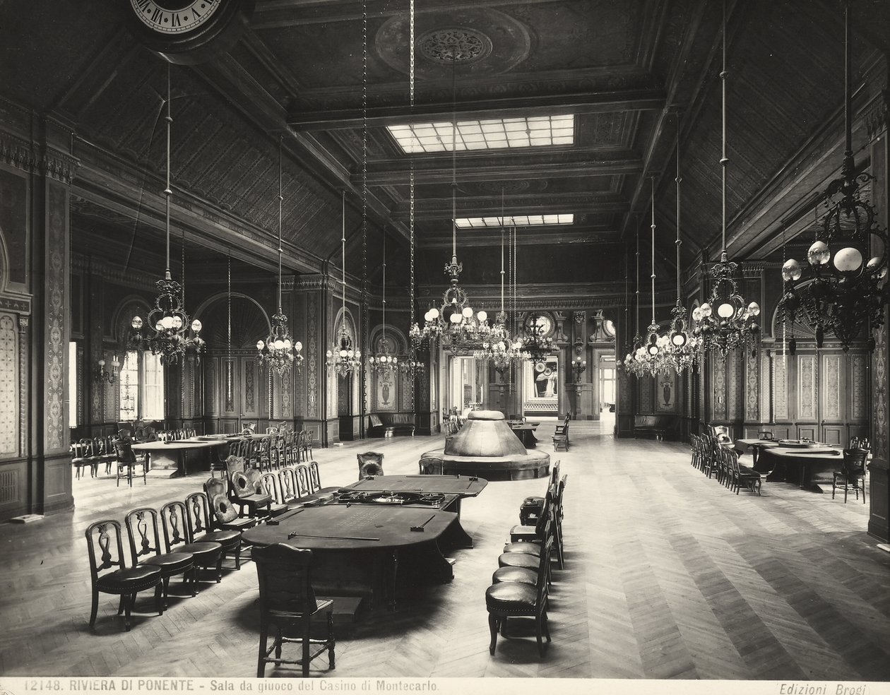 Spillrom, Montecarlo Casino, Monaco av Giacomo Brogi
