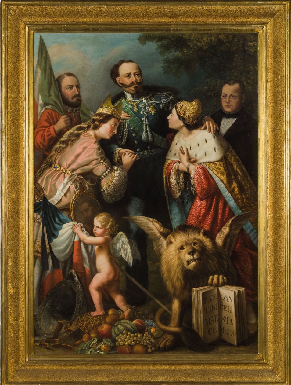Den italienske foreningsforeningen av Italia, ca 1866. av Giacomo Casa