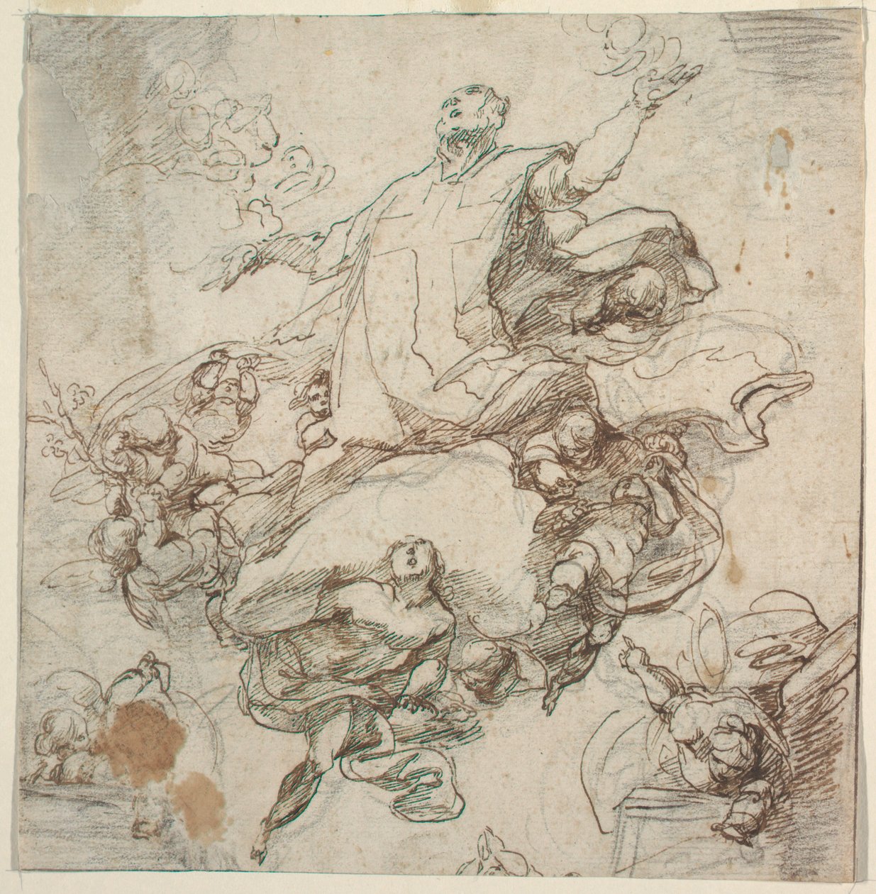 Glorifisering av St. Filippo Neri av Giacomo Farelli