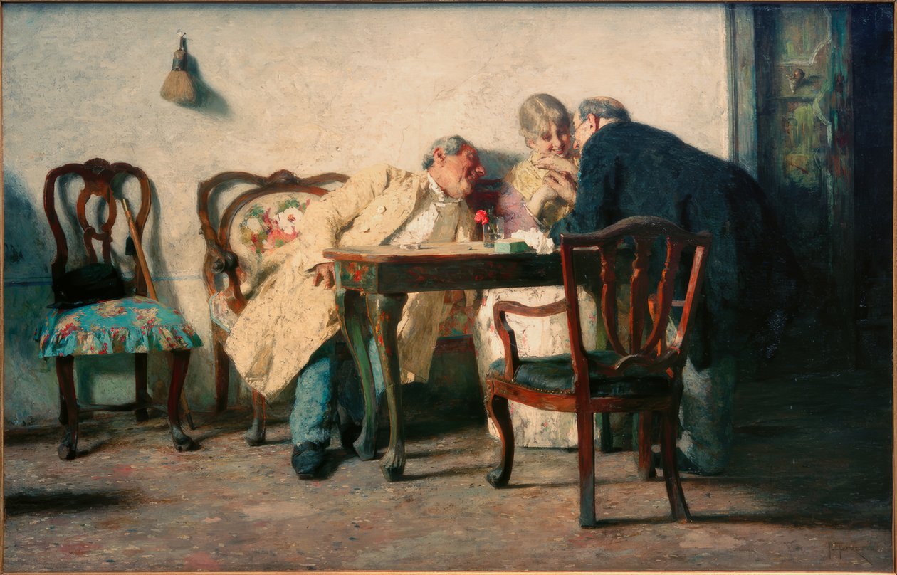 Susanna og de gamle av Giacomo Favretto