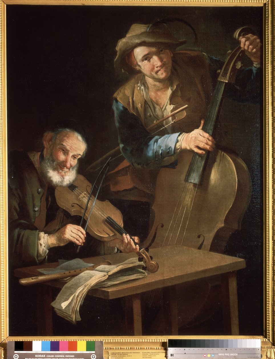 ""Musikerne"" Maleri av Giacomo Francesco Cipper (1664-1736) Pushkin-museet, Moskva av Giacomo Francesco Cipper
