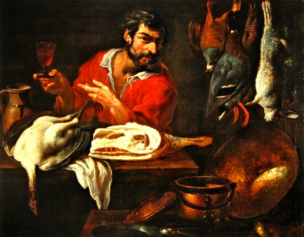 Kok i et pantry av Giacomo Legi