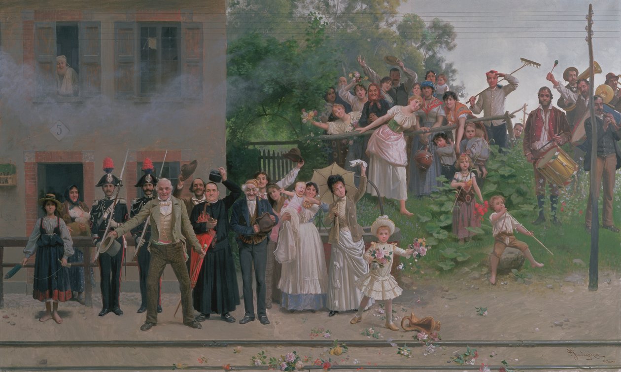 Kongens bortgang av Giacomo Mantegazza
