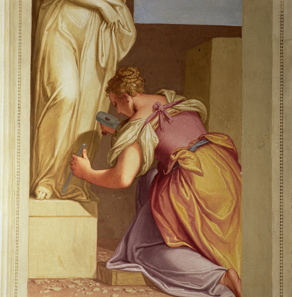 Skulpturen av Giambattista 1526 78 Zelotti