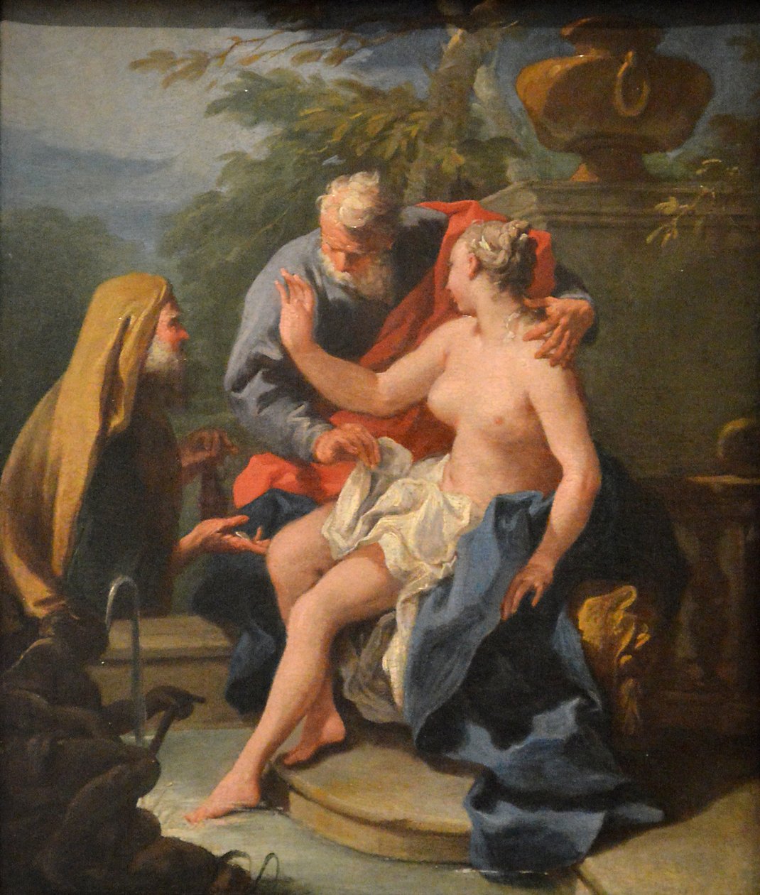 Suzanne og de eldste av Giambattista Pittoni