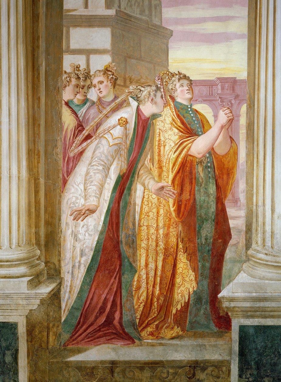 Sophonisba i tårer av Giambattista Zelotti