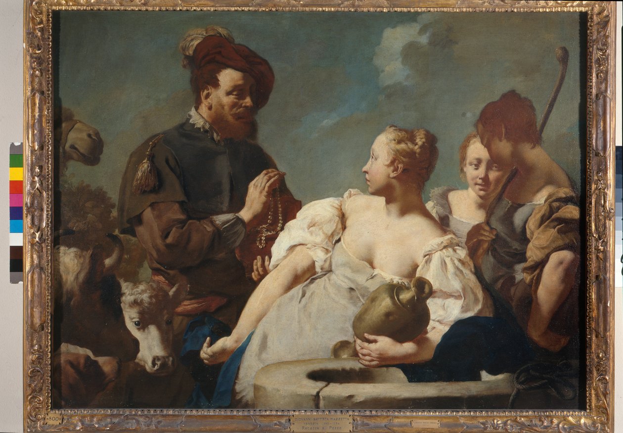 Rebecca og Eleasar ved brønnen av Giambattista Piazzetta