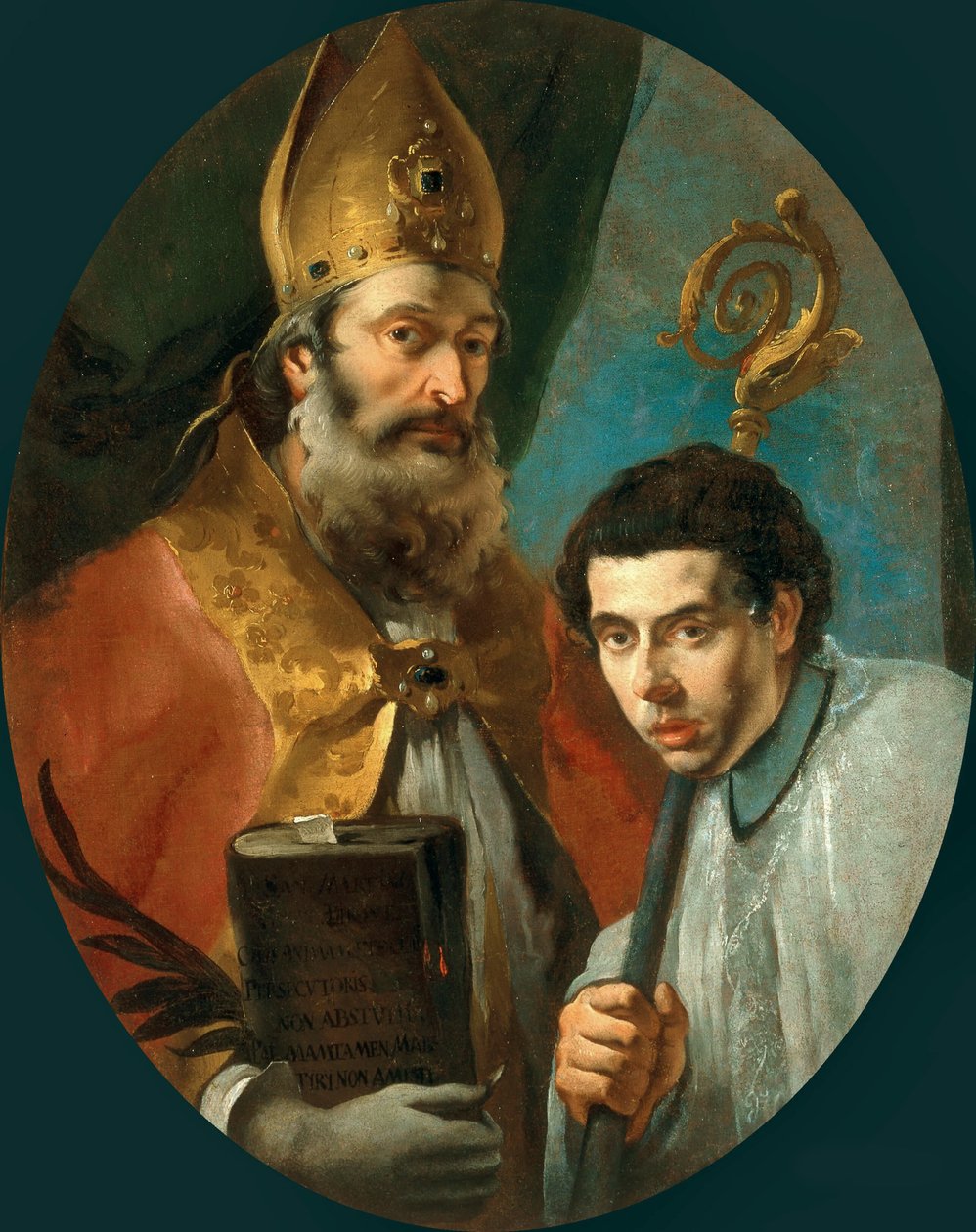 Saint Martin av Tours. av Giambattista Tiepolo