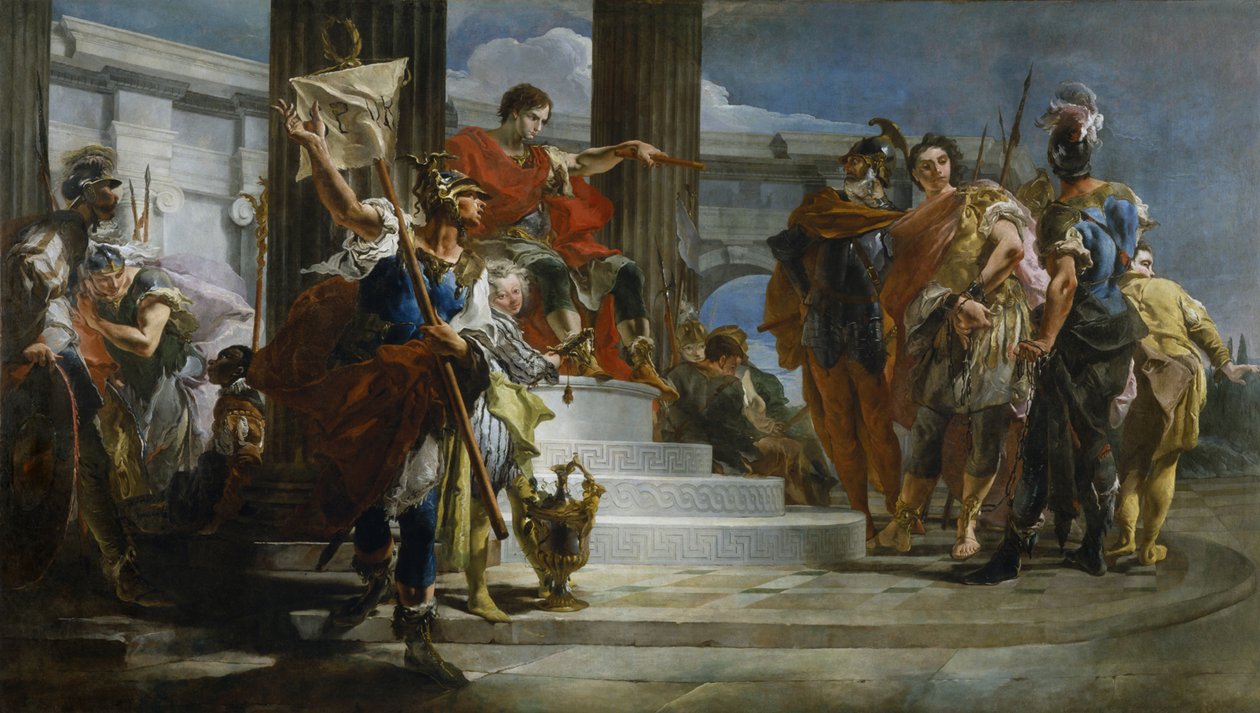Scipio Africanus Frigjør Massiva av Giambattista Tiepolo