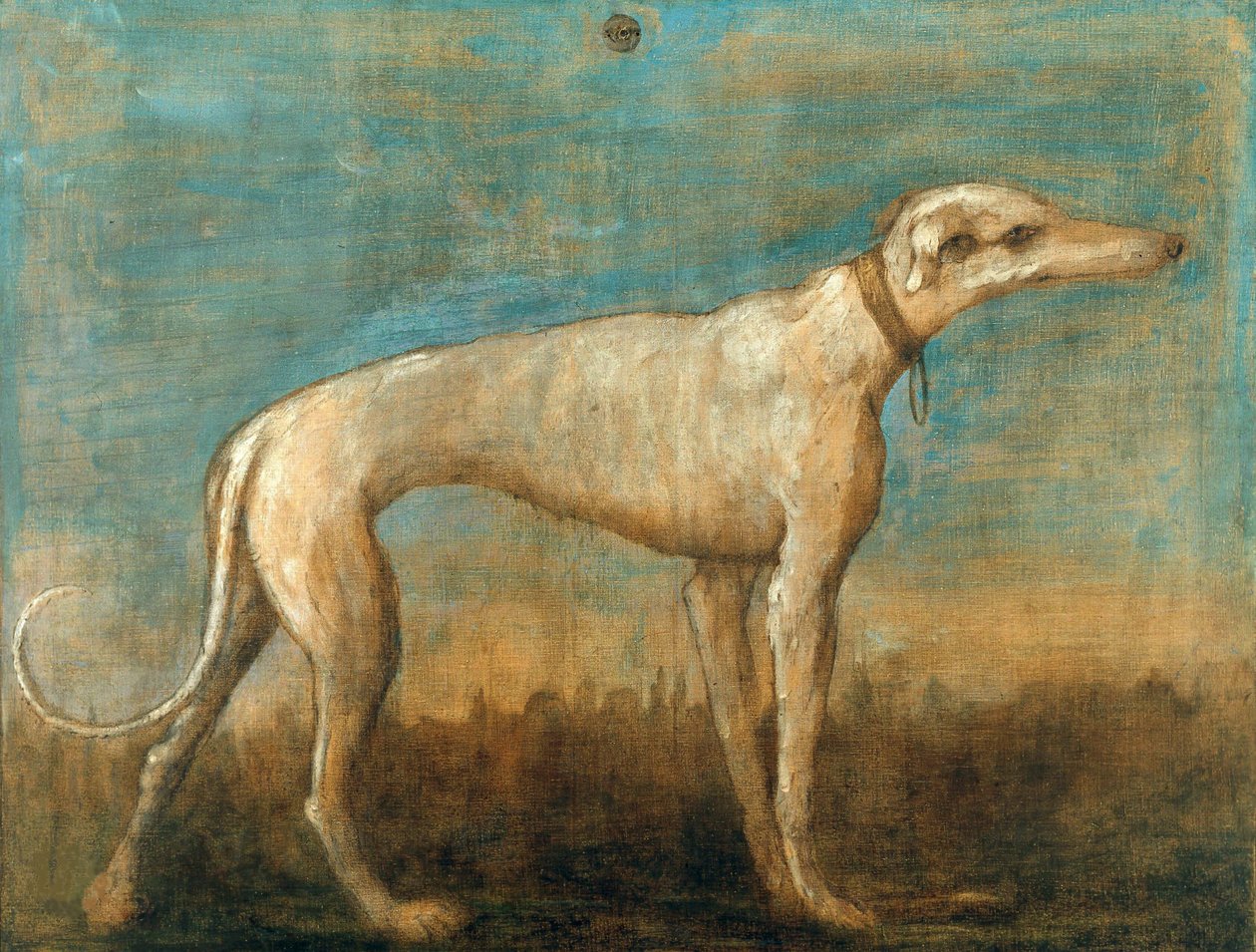 Den italienske sekthunden, ca. 1793. av Giambattista Tiepolo