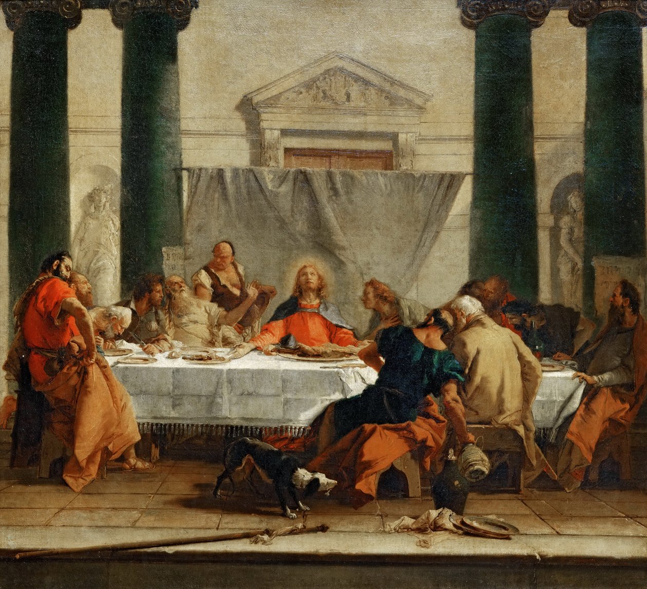 Det siste måltid av Giambattista Tiepolo