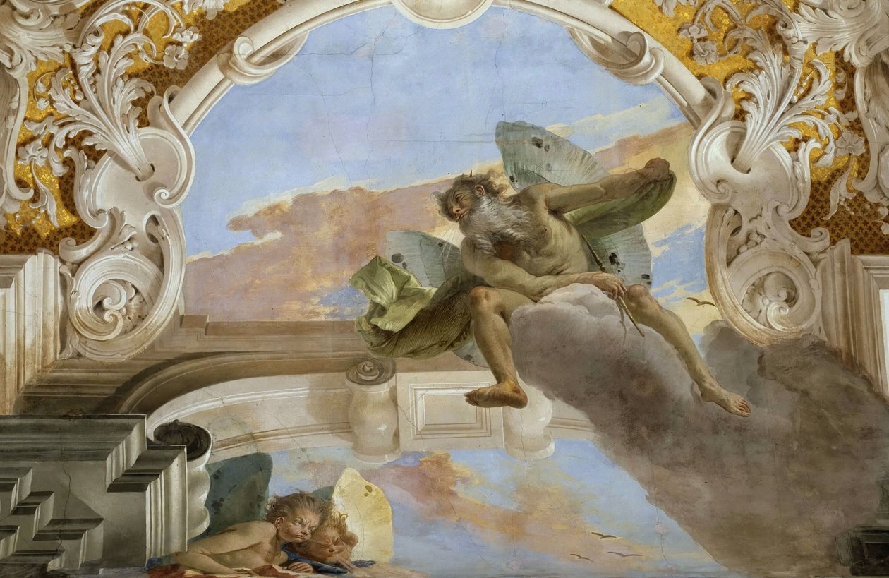 Vindguder, ca 1746. av Giambattista Tiepolo