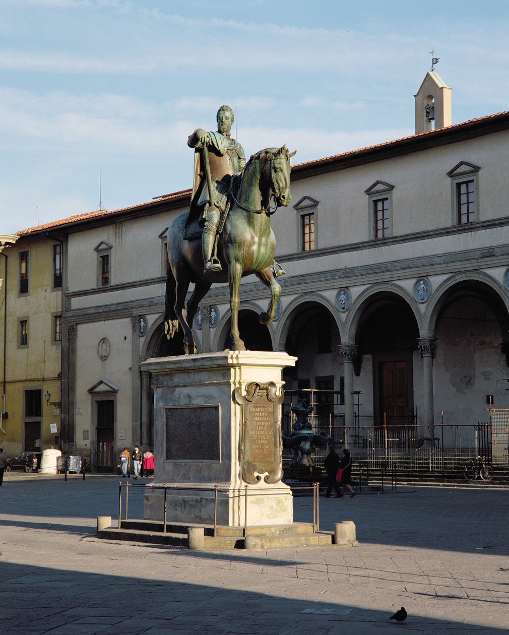 Rytterstatue av storhertug Ferdinand, 1608 (bronse) av Giambologna