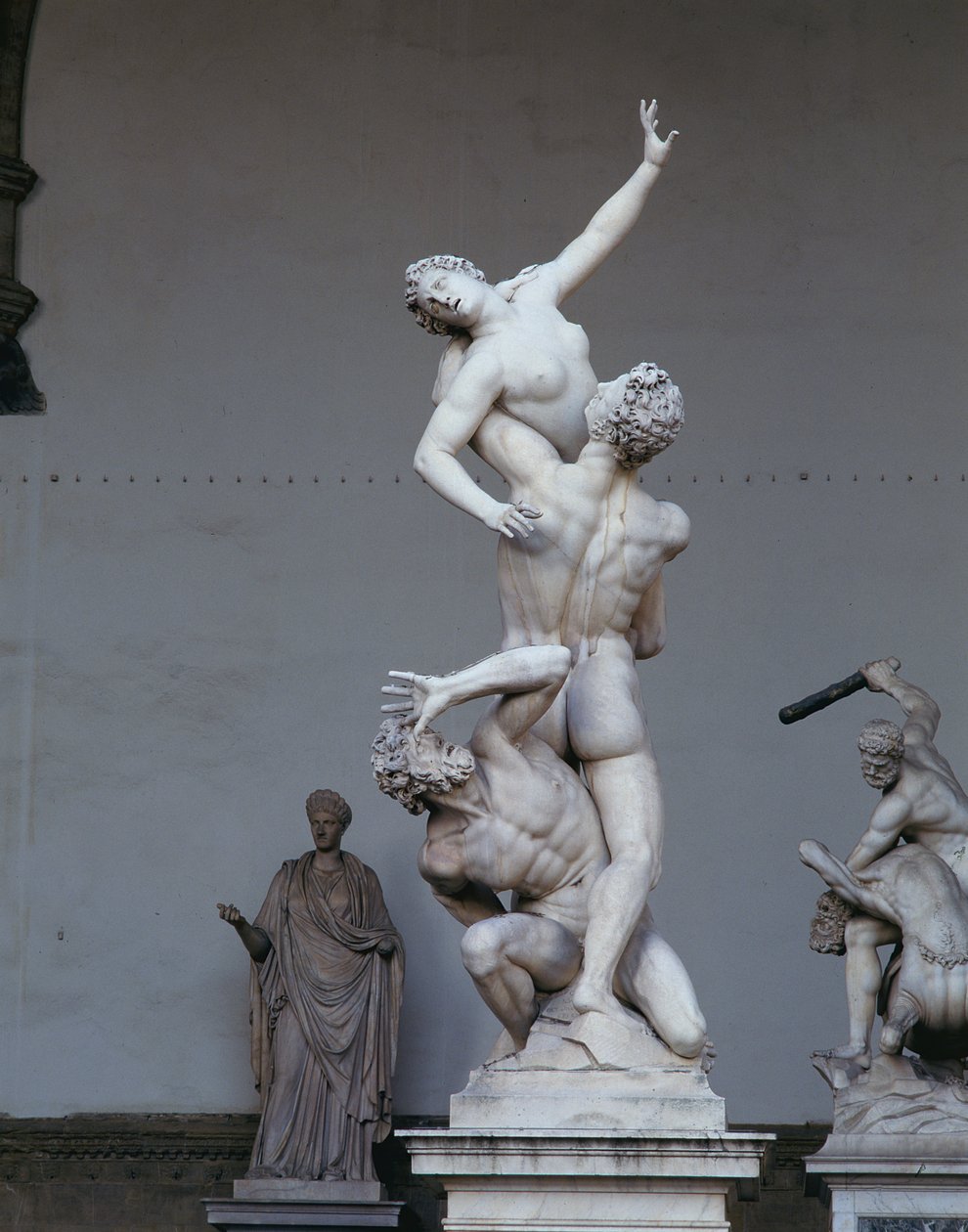 The Rape of the Sabine Woman, 1574-82 (marmor) (se også 359414) av Giambologna