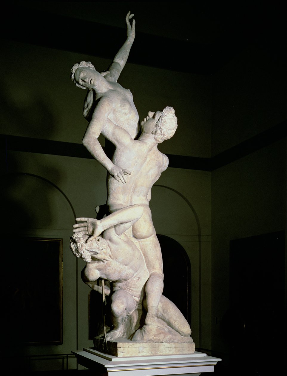 The Rape of the Sabine, ca. 1583 (marmor) (se også 31448) av Giambologna