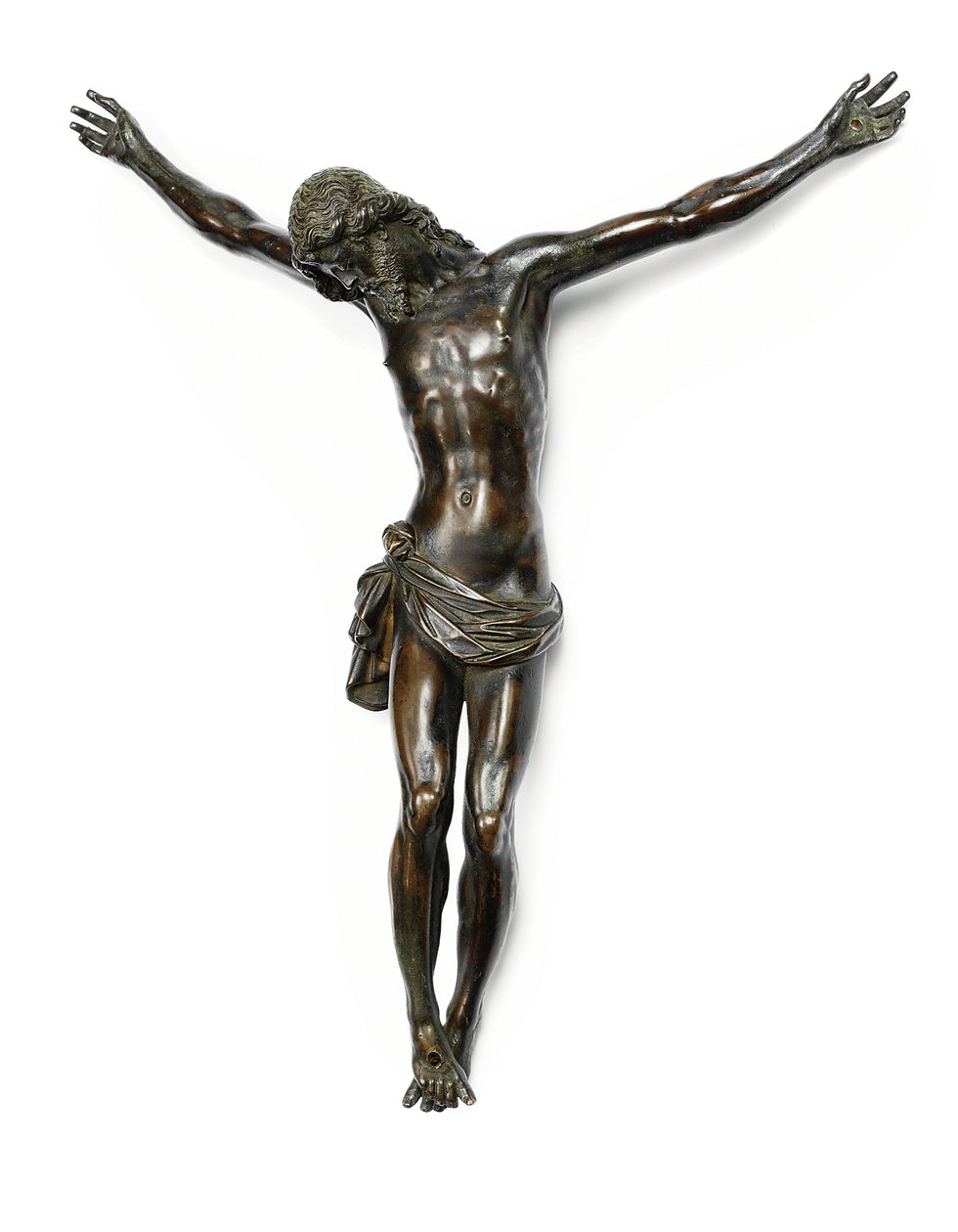 Figur av den korsfestede Kristus, støpt etter en modell av Giambologna, tilskrevet Antonio Susini og verksted, ca. 1580-1600 av Giambologna