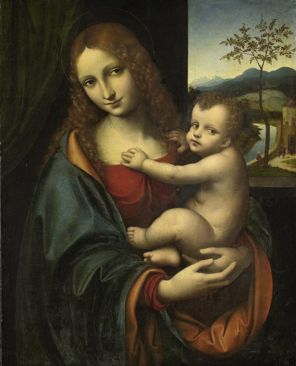 Madonna og barn av Giampetrino (attributed to)