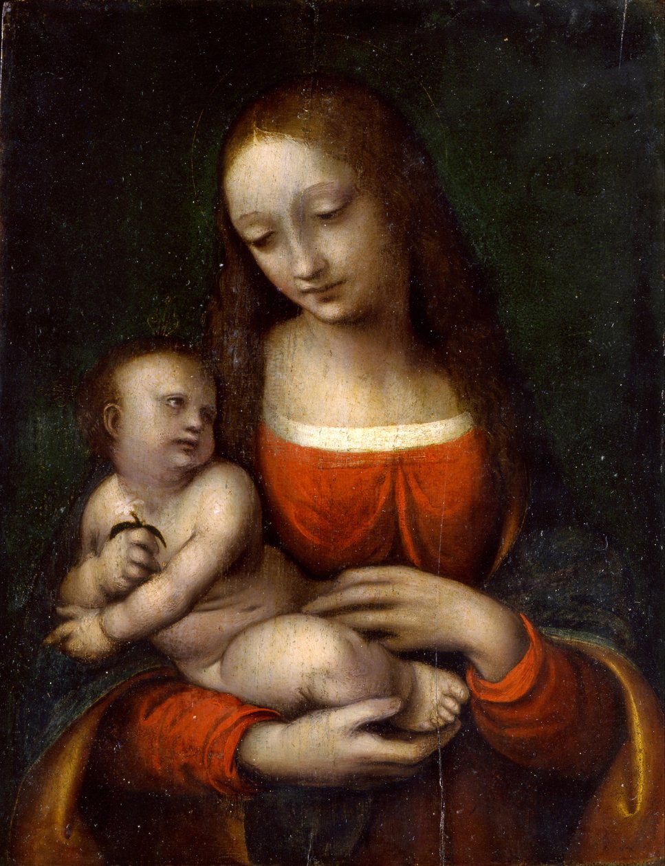 Jomfru og barn, 1510-1515 av Giampietrino