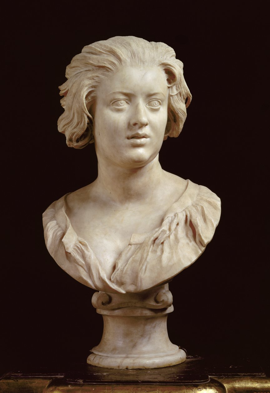 Byste av Costanza Buonarelli (marmor) av Gian Lorenzo Bernini