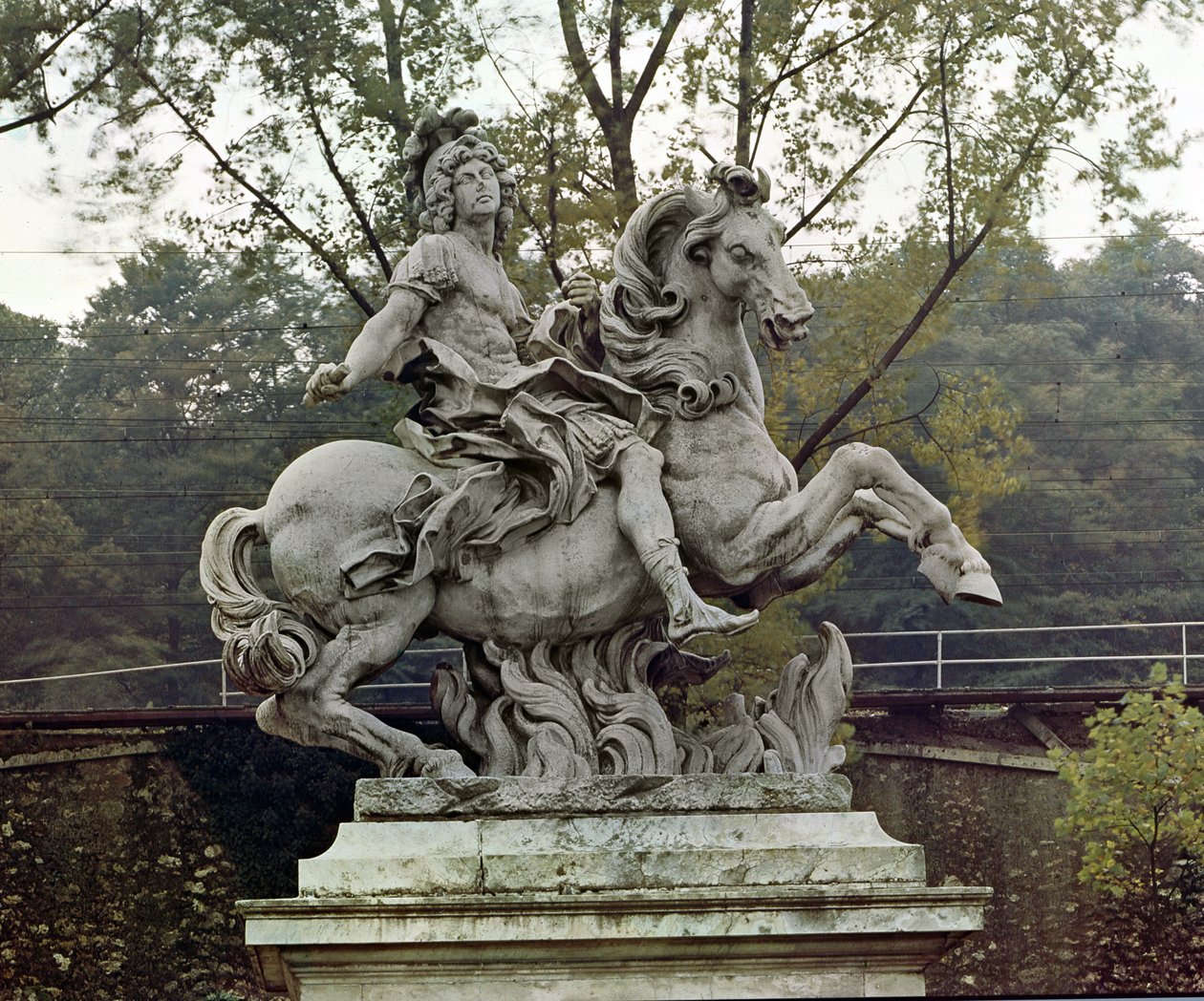Rytterportrett av Ludvig XIV (1638-1715) (marmor) av Gian Lorenzo Bernini