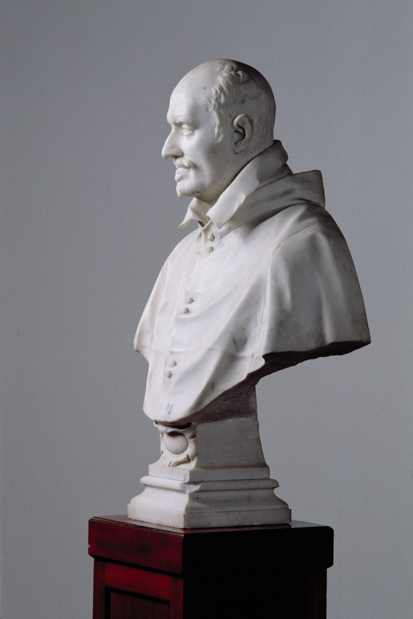 Portrett av Alessandro Damasceni-Peretti-Montalto, 1622-23 (marmor) (se også 149092, 149094 og 149095) av Gian Lorenzo Bernini