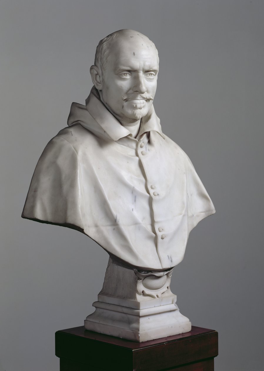 Portrett av Alessandro Damasceni-Peretti-Montalto, 1622-23 (marmor) (se også 149092, 149093 og 149094) av Gian Lorenzo Bernini
