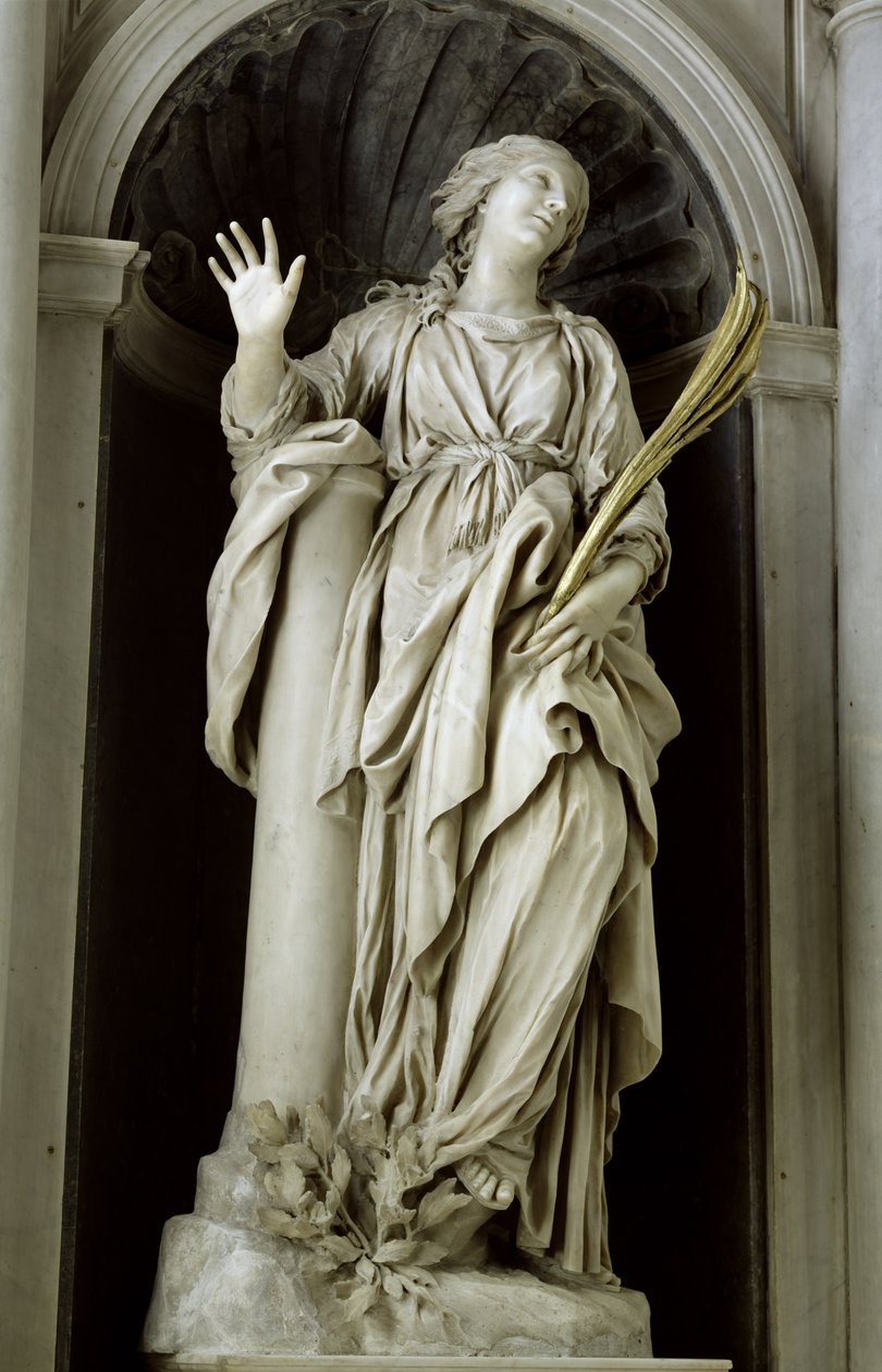 St. Bibiana, 1626 (marmor) av Gian Lorenzo Bernini