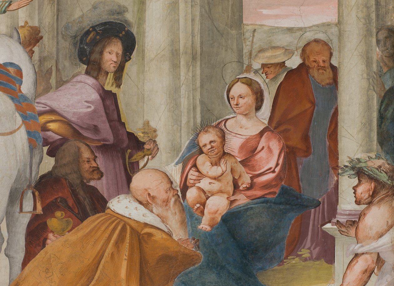 Central Ave, Fifth North Span, Adoration of the Magic, Gian Francesco Journey av Gian Francesco Bembo