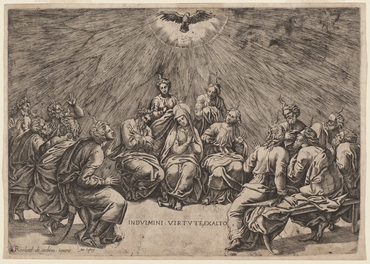 pinse av Gian Jacopo Caraglio, after Raphael