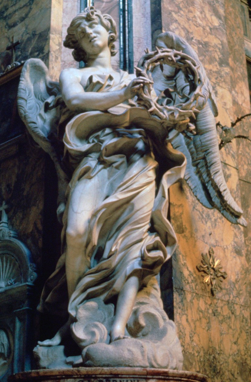 Engel med tornekronen, 1667-1669 av Gian Lorenzo Bernini