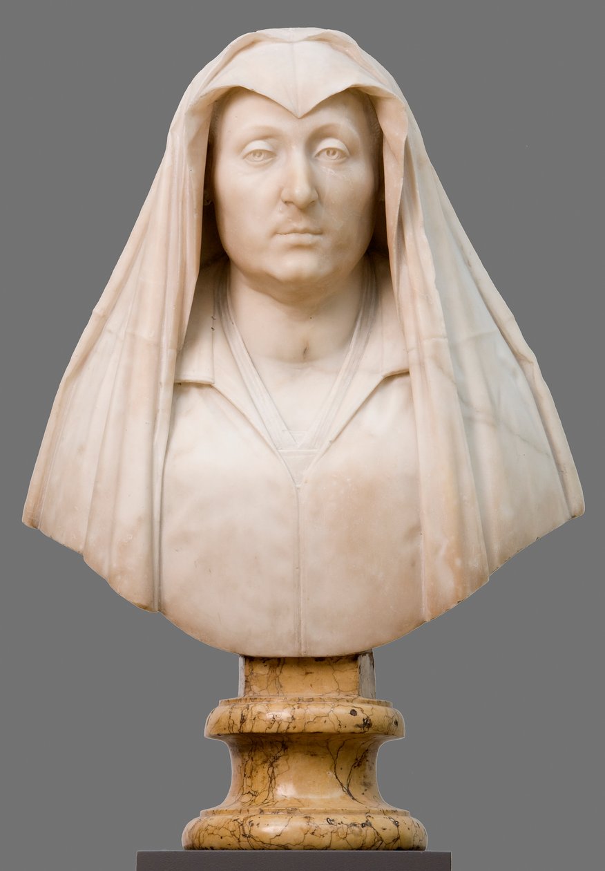 Byste av Camilla Barbadori. Mor til pave Urban VIII Barberini av Gian Lorenzo Bernini