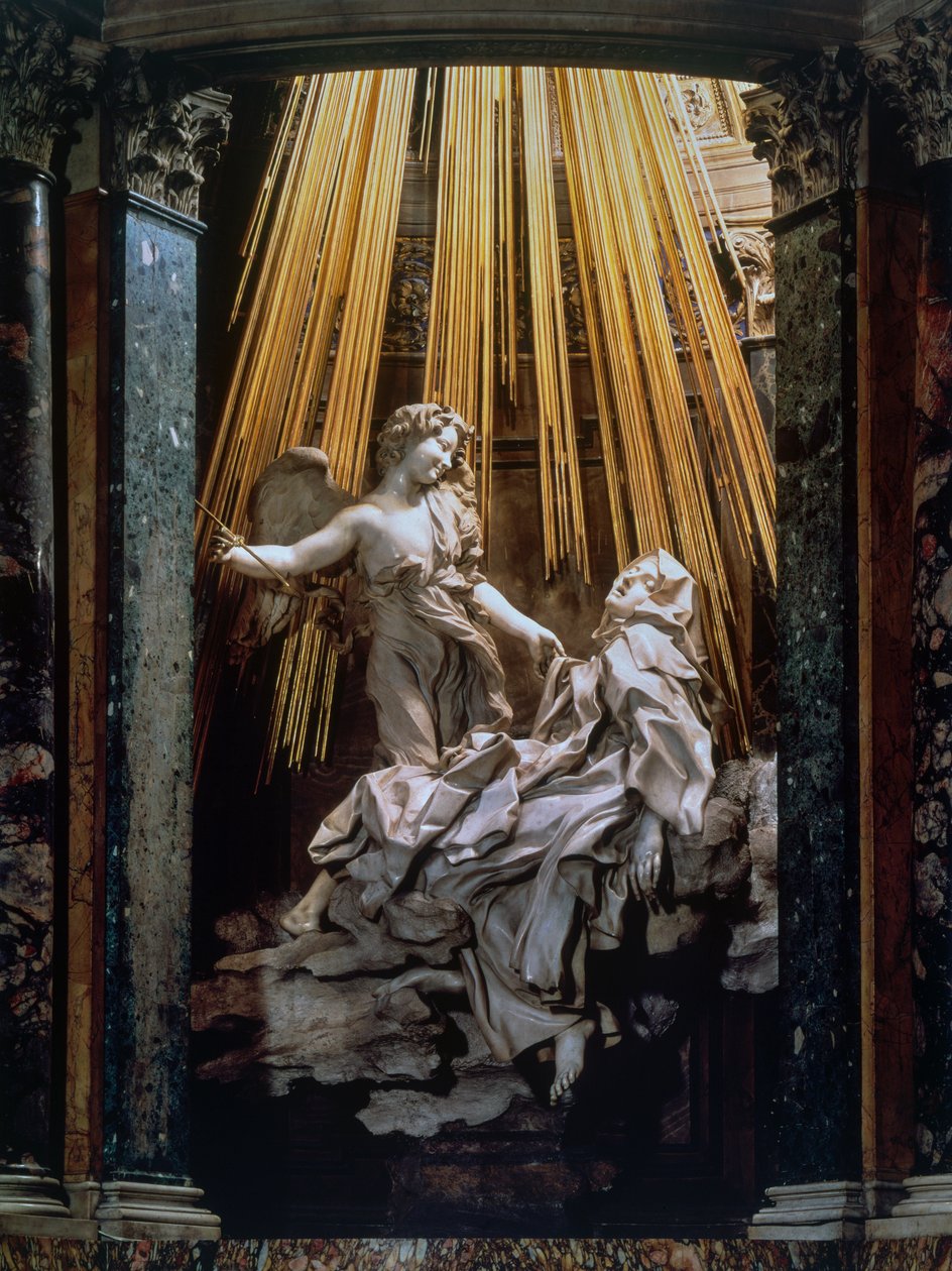 Ekstase til den hellige Teresa av Avila av Gian Lorenzo Bernini