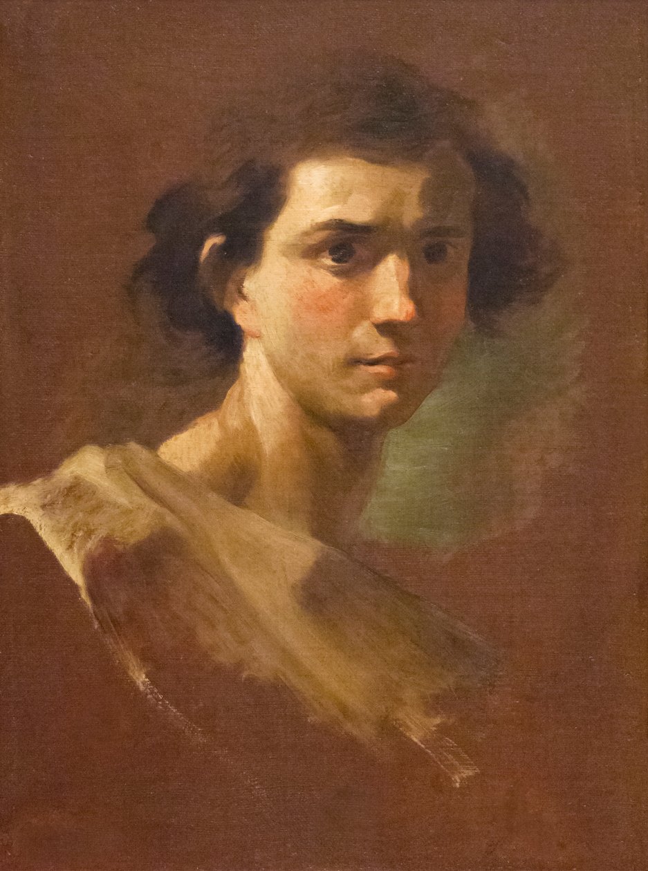 Selvportrett som ung mann (olje på lerret) av Gian Lorenzo Bernini