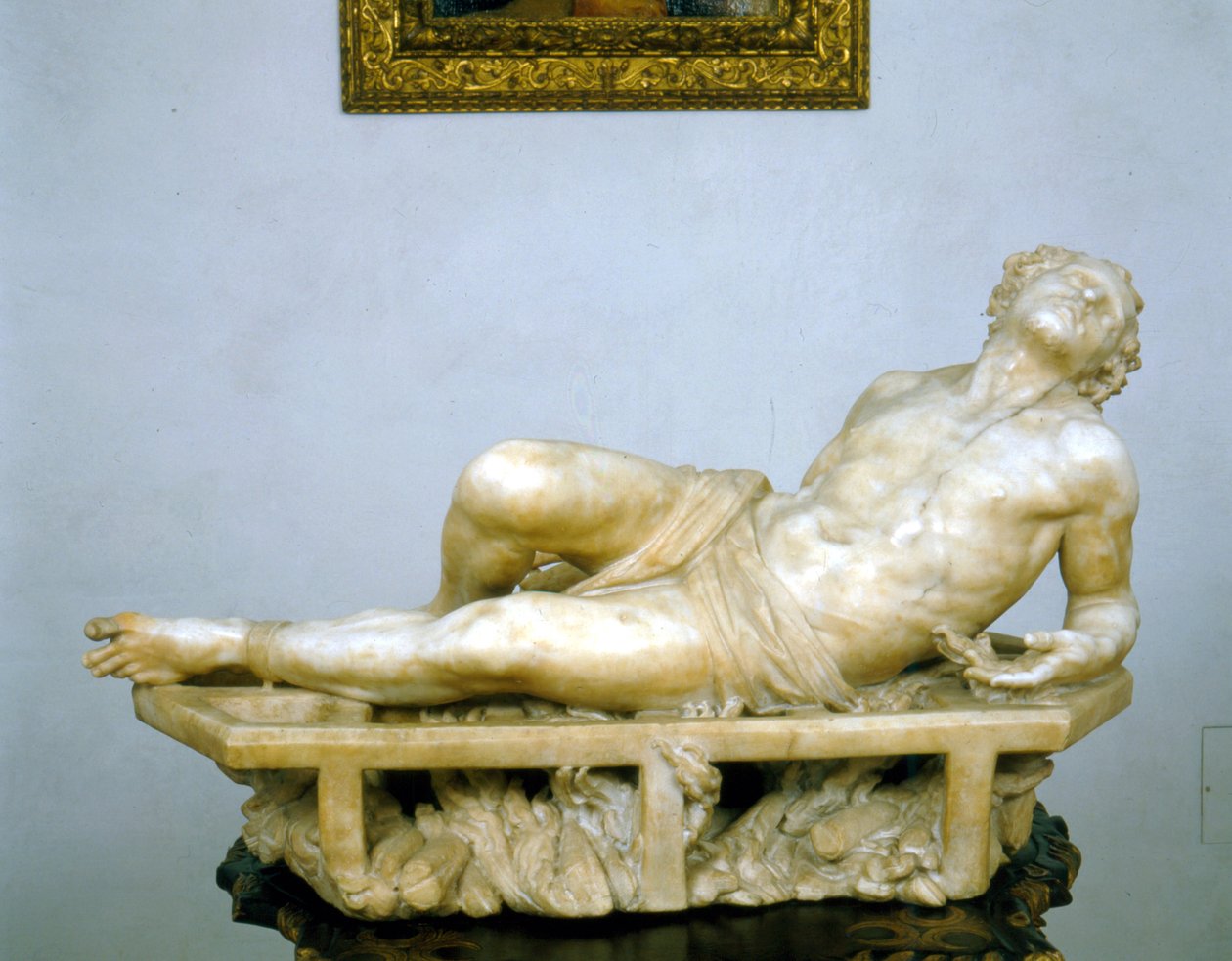 St. Lawrence on the Grill, 1617 (marmor) av Gian Lorenzo Bernini
