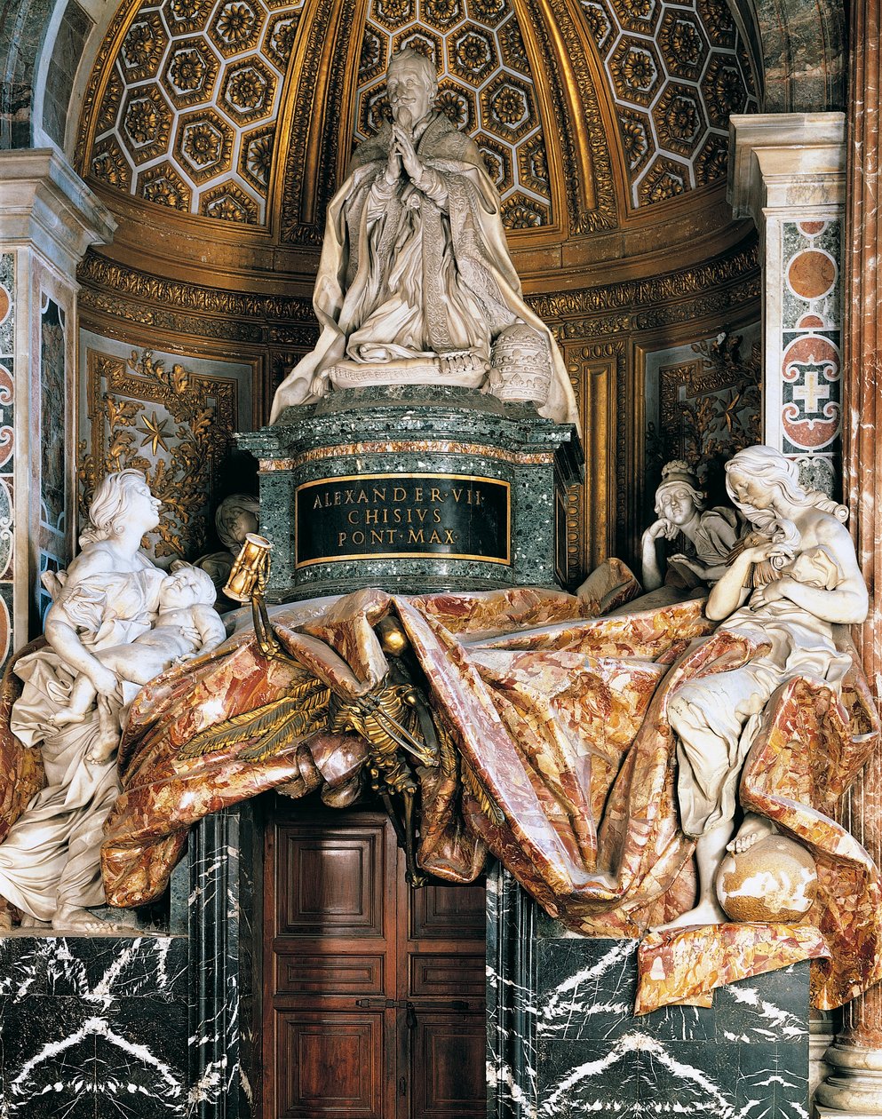 Graven til Alexander VII av Gian Lorenzo Bernini