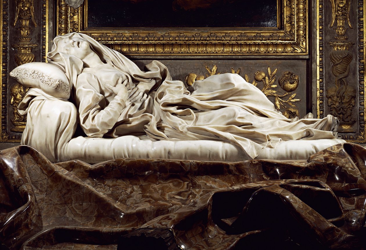 Graven til den salige Ludovica Albertoni av Gian Lorenzo Bernini