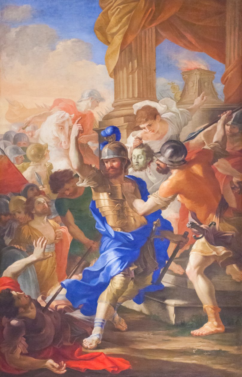 Saint Maurices martyrium av Gian Lorenzo & Pellegrini Carlo (1605 45) Bernini
