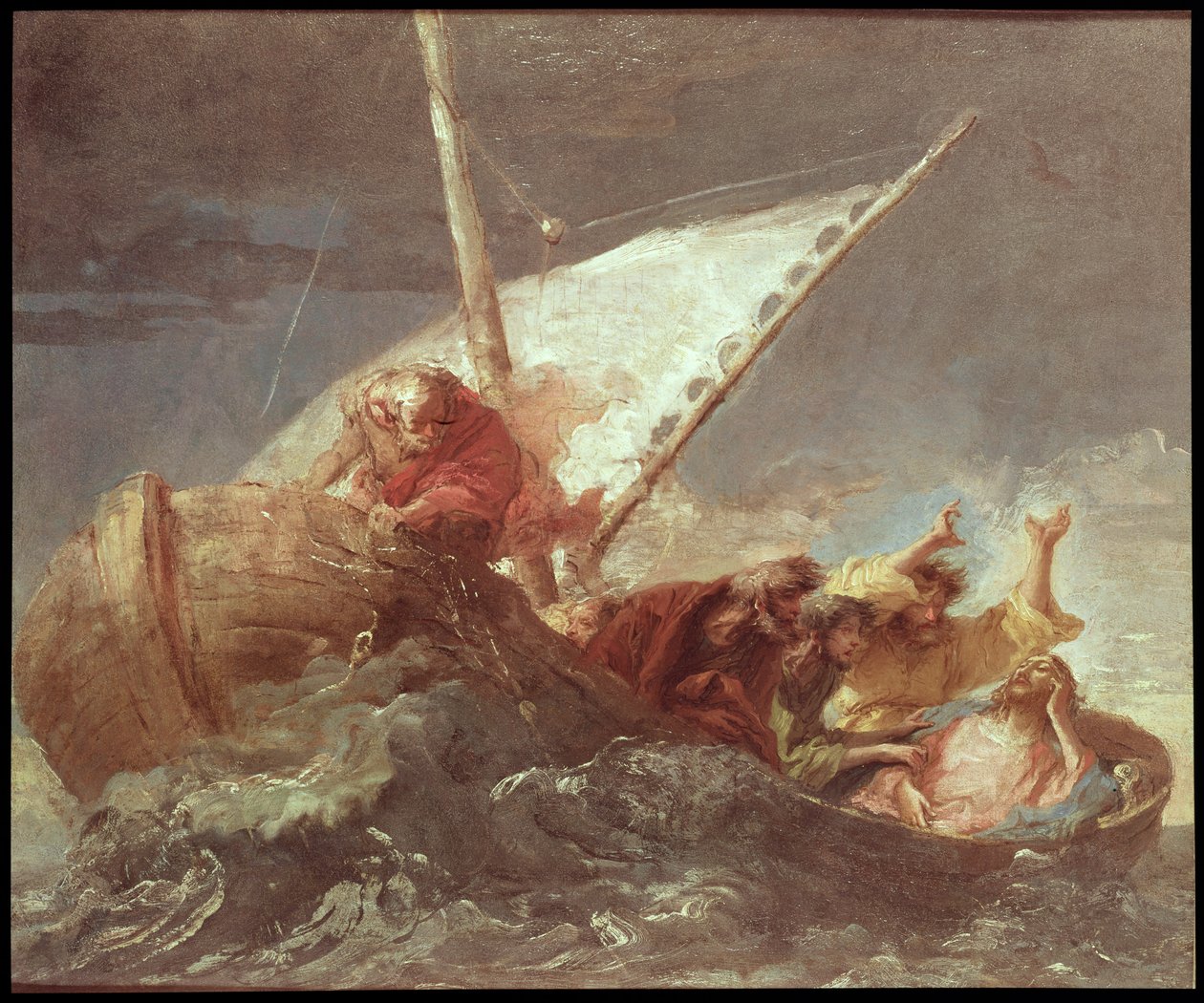 Kristus ved Tiberiassjøen av Giovanni Domenico Tiepolo