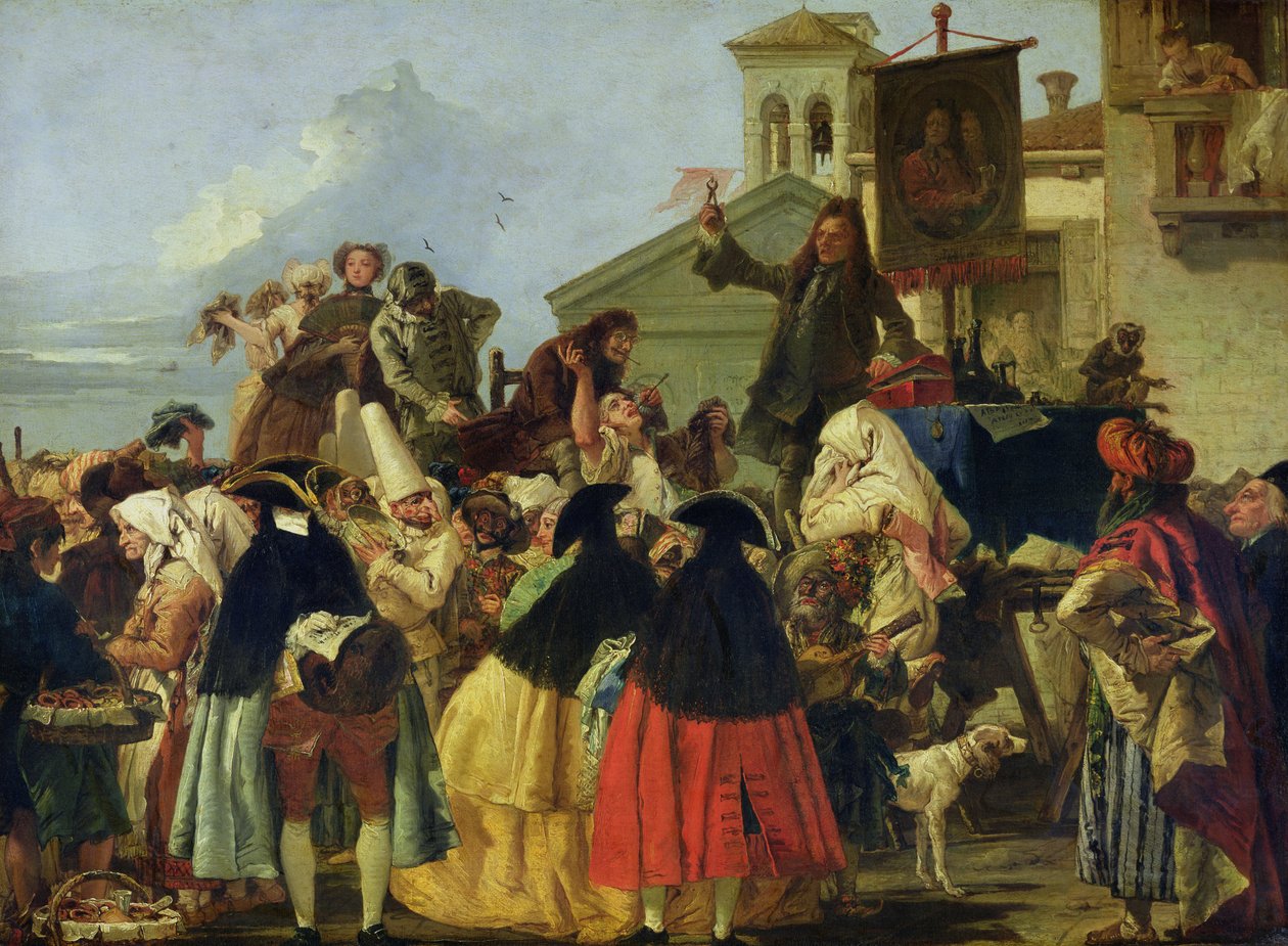 Tanntrekkeren, ca. 1754 av Giovanni Domenico Tiepolo