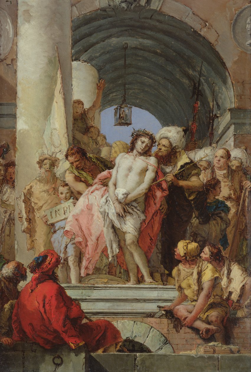 Se mannen av Giovanni Domenico Tiepolo