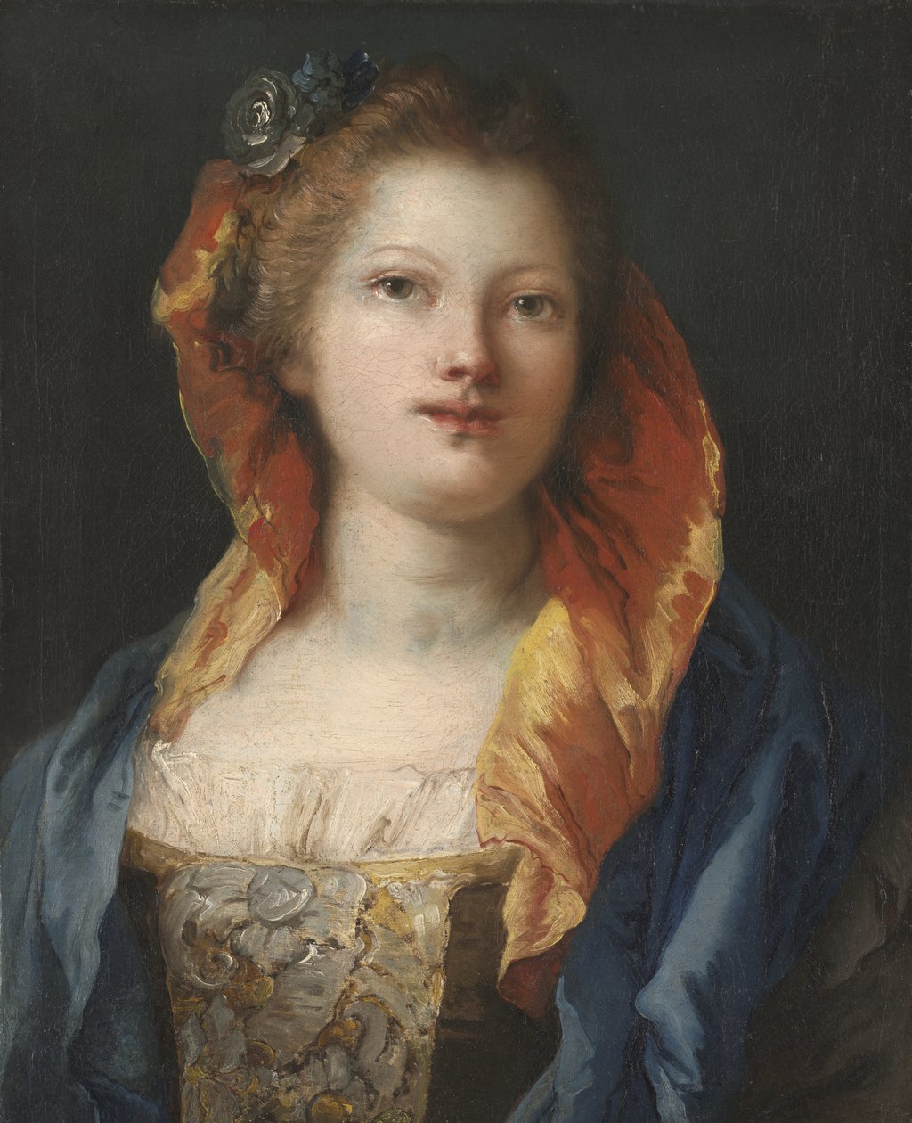Portrett av en kvinne, 1762-70 av Giovanni Domenico Tiepolo